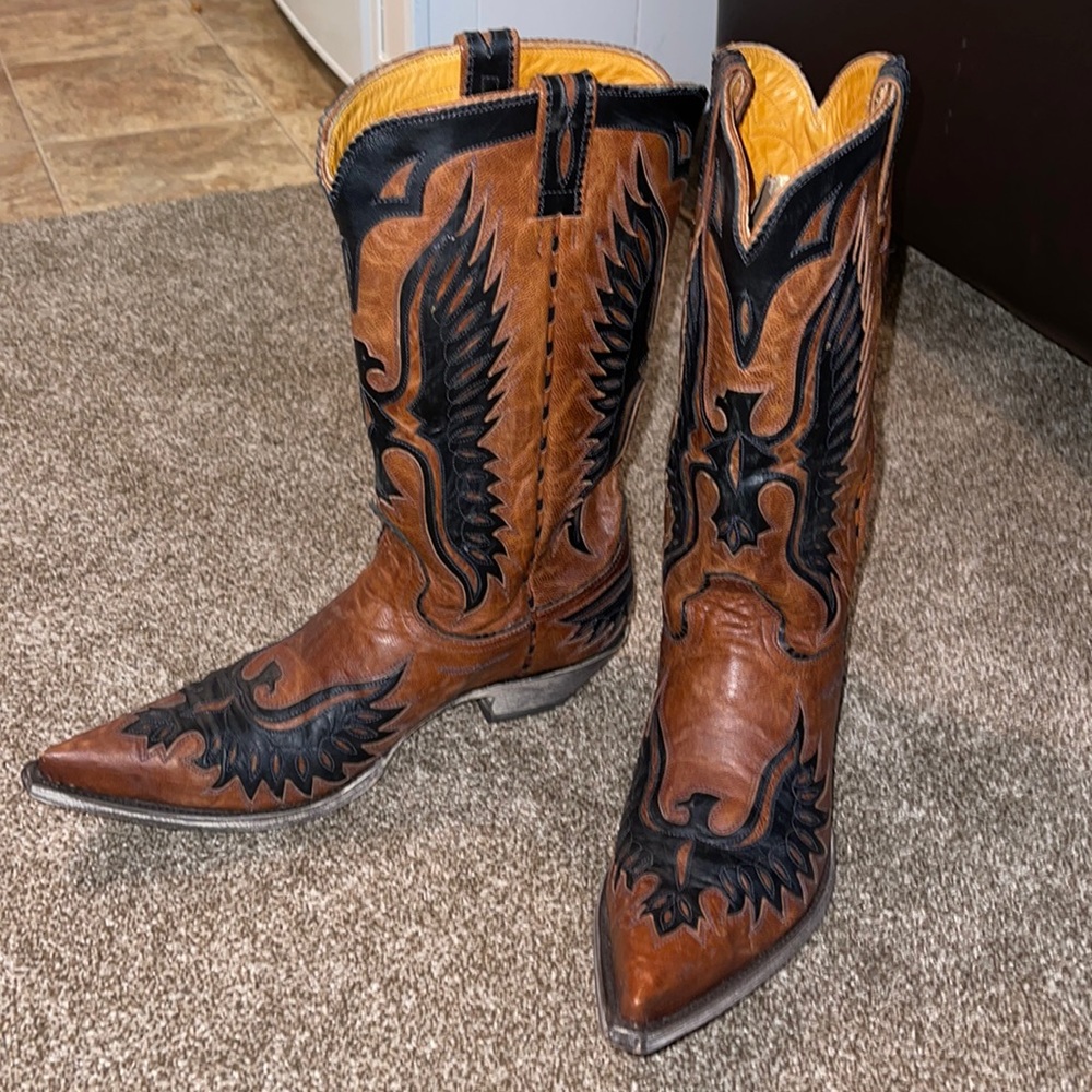 Old gringo eagle boots size 11.5